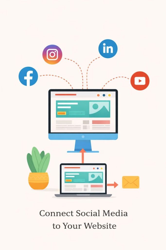 Connect Social Media to Your Website