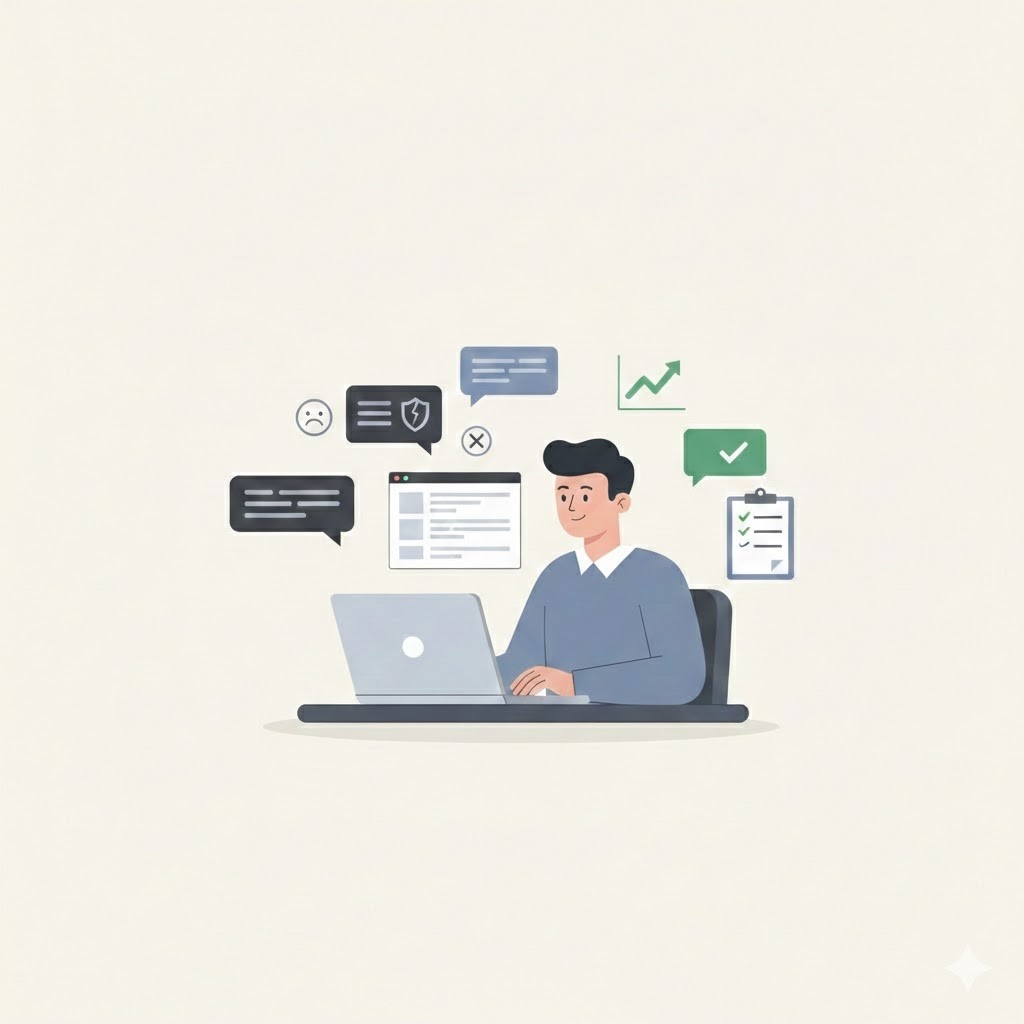 Handle Negative Feedback Calmly on every social media plateforms